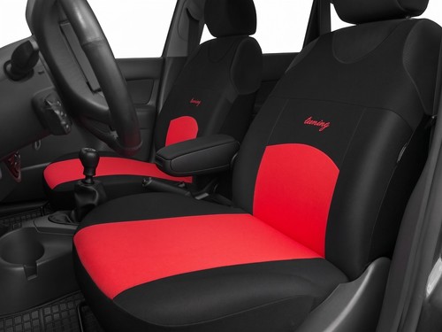 Red front car seat - red,