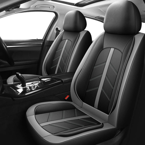 Luxury black grey leather - luxury, pu