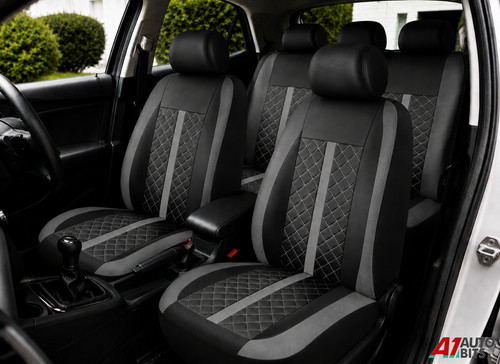 Black car seat cover - black,