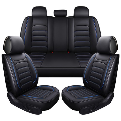 Deluxe blue car seat cover - blue,
