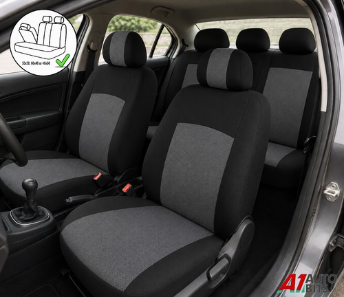 Car split rear seat covers - rear,