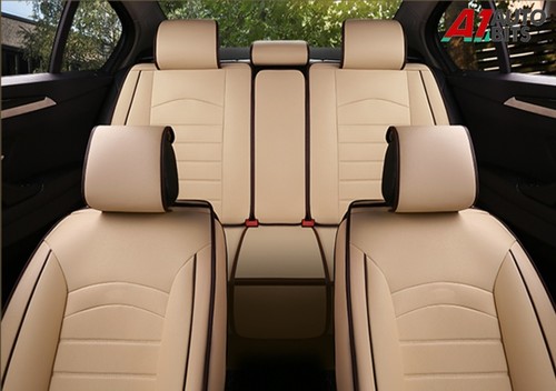 Deluxe beige leather full - leather,