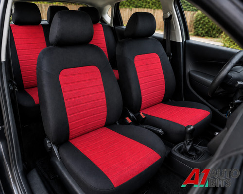 Car seat covers - seat, red