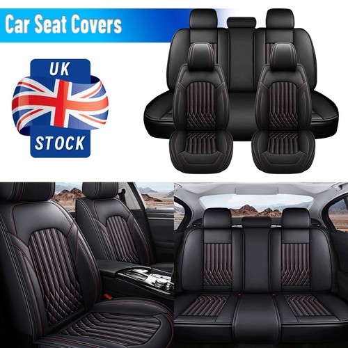 Black red car seat - black, covers