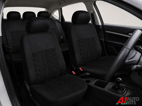 Car seat covers black full - black,