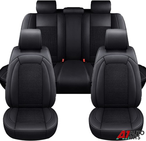 All black leather fabric - leather,
