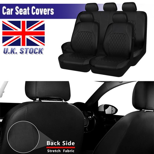 Black leather full set - black,